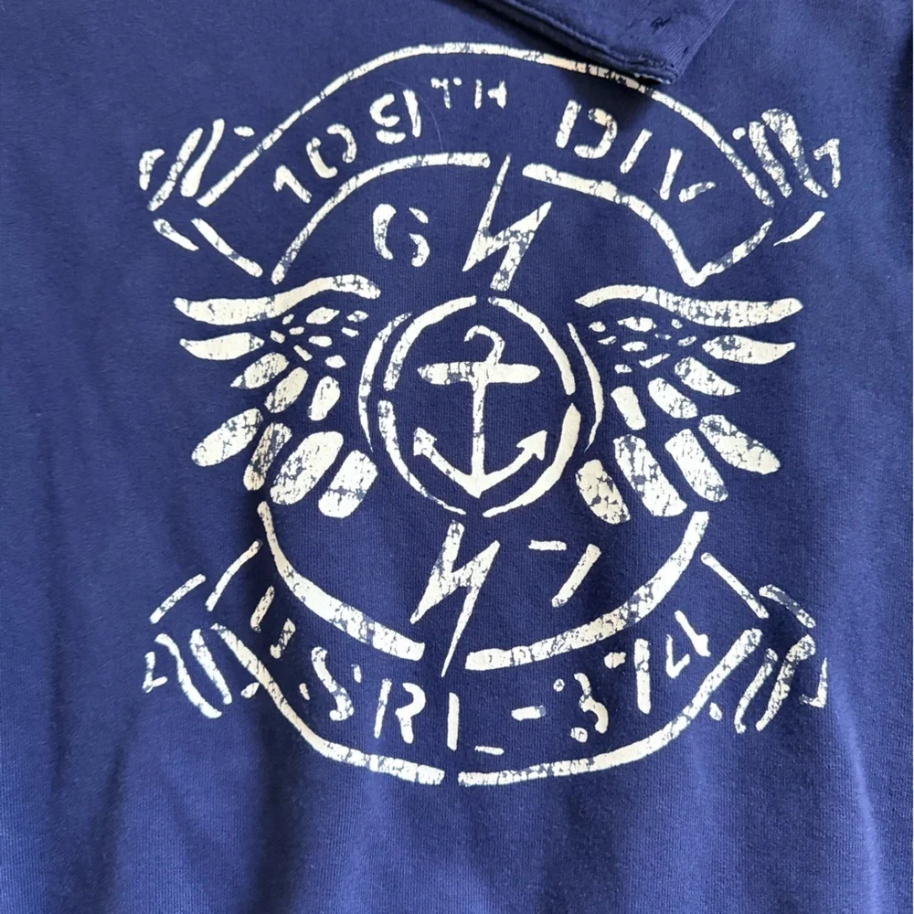 Polo by Ralph Lauren Navy Sweater with Light Emblem - Picture 2 of 7